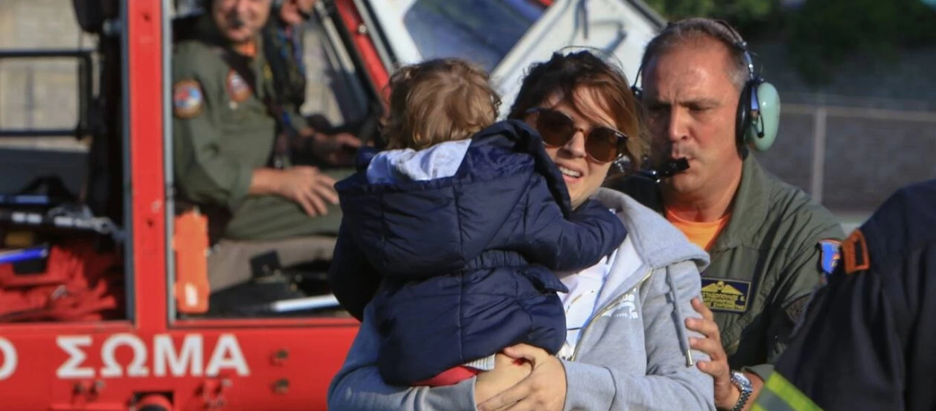 Καρδίτσα - Έγκυος που απεγκλωβίστηκε: «Μαζεύαμε νερό από τις ρεματιές και το βράζαμε για να πιούμε»